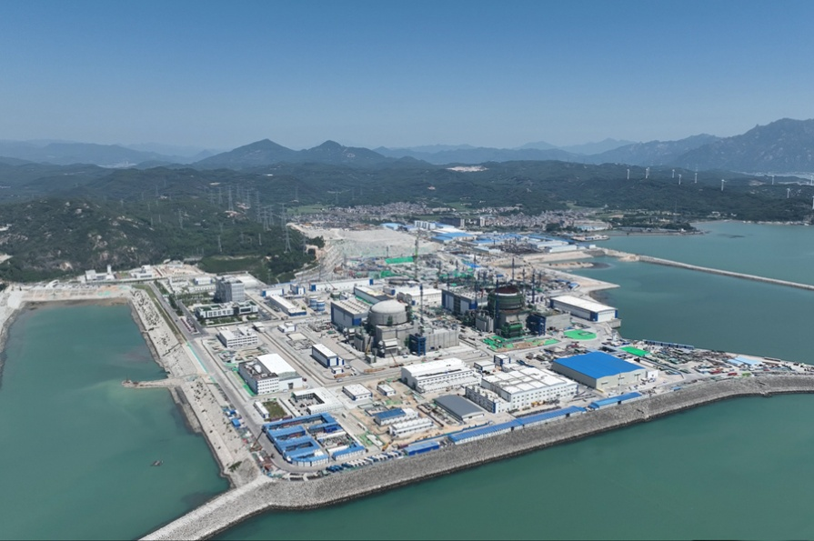 “華龍一號”批量化建設始發(fā)地漳州核電項目。中核國電漳州能源供圖