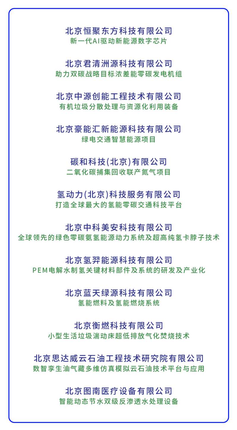 才聚“未來”精彩不斷，第十三屆中國創(chuàng)新創(chuàng)業(yè)大賽（北京賽區(qū)）新能源行業(yè)賽落幕
