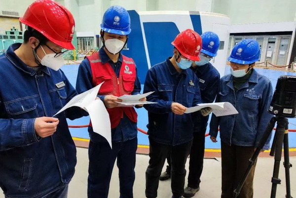 劉家峽水電廠機(jī)組檢修現(xiàn)場(chǎng)的安全管控措施核對(duì) 600.jpg