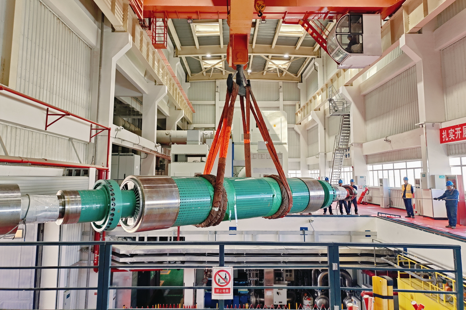 劉家峽水電廠：錨定目標筑防線 攻堅<span id=